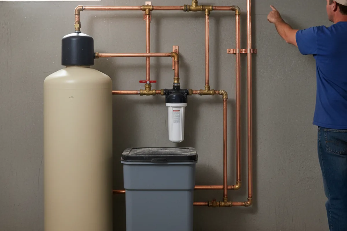 Whole-house water treatment system installed in Murdock